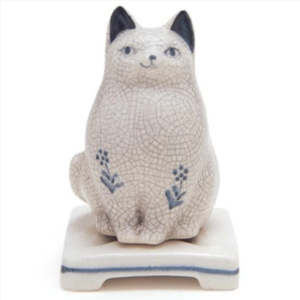 Porcelain Holder - Cat